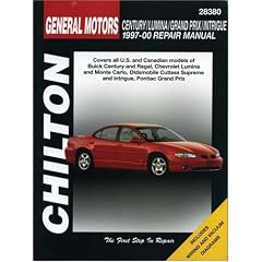 General Motors Century/Lumina/Grand Prix/Intrique 1997-00 (Chilton Total Car Care Automotive Repair Manuals)