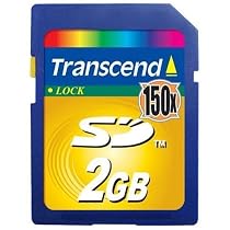 Transcend Ultra Performance - Flash memory card - 2 GB - 150x - SD
