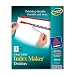 Avery Index Maker White Dividers with Red Tabs, 8-Tab, 5 Sets (11413)