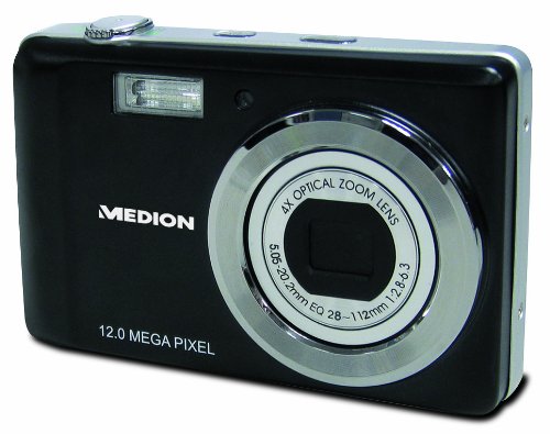 Medion Life P43028 Digitalkamera (12 Megapixel, 4 -fach opt.Zoom, 6,9 cm (2,7 Zoll) Displa Preisvergleich