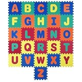 Puzzlematten - Buchstabenset 26-teilig, ca. 2,6 m2 gro�, EVA Schaumstoff Bodenpuzzle