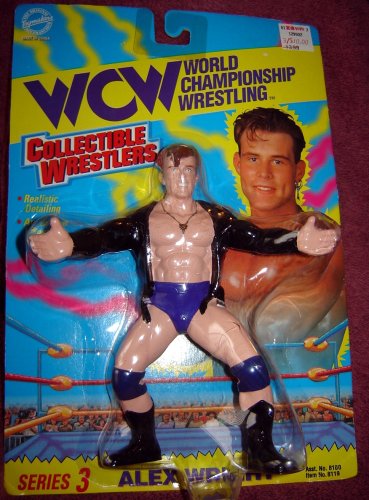 WWE Action Figure-WCW Alex Wright Wrestling figure WWF WWE ECW-The Original San Francisco Toymakers WWE Action Figure