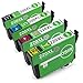 OSIR Epson 220 Ink Cartridge for 1 Set High Yeild Compatible with Epson WF-2650 WF-2630 WF-2660 XP-320 XP-420 XP-424(1-Black,1-Cyan,1-Magenta,1-Yellow)