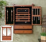 Southern Enterprises - Asian Temple Wall Mount Jewelry Armoire - JS7990