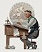Cpa by Norman Rockwell. Art Print Giclee on Canvas Rolled 16 inches width by 18 inches height. Highest Quality