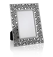 Metal Floral Photo Frame 10 x 15cm (4 x 6'')