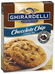 Ghirardelli Chocolate Chip Cookie Mix, 20-Ounce Boxes (Pack of 12)