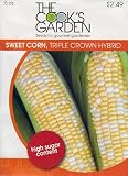 Amazon / Hirts: Seed; Corn: Cooks Garden Triple Crown Hybrid Sweet Corn Seeds - .5 oz.