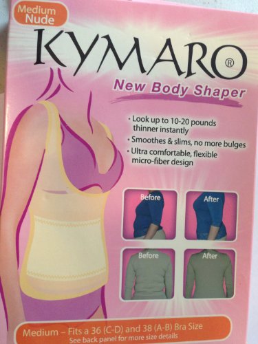 Kymaro Body Shaper, Nude, Size Medium (Top Only)