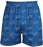 Detroit Lions Men's Maverick Boxer Shorts by Reebok (L=34-35)