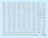 Nゲージ 6406 車両マーク 銀/阪急6000、7000系