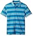 Crazy 8 Kid Boy Blue Striped Polo Shirt