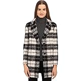 Kate Spade New York Women's Woodland Check Bow Coat