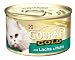 Gourmet Gold Zarte H�ppchen in Sauce mit Lachs & Huhn, 24er Pack (24 x 85g Dosen)