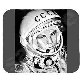 Yuri Gagarin Russian Cosmonaut Mouse Pad