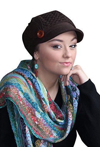 Piccadilly Peak Petite Newsboy Cap for Chemo & Cancer Patients