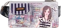 Nicole Lee Muneca Print Belt Waist Pack, Dolly, One Size
