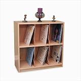 Gothic Cabinet Craft Wood Record Storage Cabinet, LP Rack.