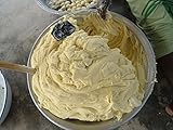 1lbs Organic Shea Butter - Pure & Unrefined Grade A, Ivory African Raw Shea Butter With DIY Skin Care Recipes for Skin, Hair, Stretch Marks - Best for Making Creams, Lotions and Moisturizers - Best For Dry or Acne-Prone Skin, Eczema, Anti-Aging Agent & Nourishes Your Skin - No Additives OR Artificial Preservatives - Ethically Traded 1lbs. (16oz)