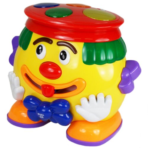 Megcos Musical Toy Clown -Affordable Gift for your Little One! Item #LMID-1218