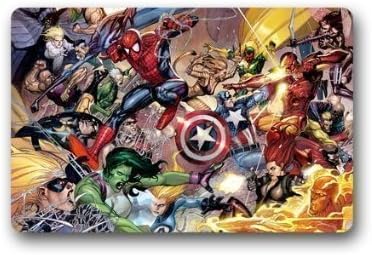 Wall Art Printing on Metal Tin Sign 8x12 Inch Fashion Super Hero Spider-Man by Yours Dec