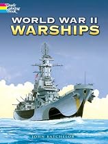 World War II Warships (Dover Coloring Book)