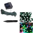 AGPtek® 33ft 60 LED Solar String Fairy Lights Multi Color Outdoor Garden Xmas AGPtek® 33ft 60 LED Solar String Fairy Lights Multi Color Outdoor Garden Xmas