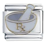 Pharmacist Italian Charms Bracelet Link
