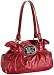 KATHY Van Zeeland Money Talks Belt Shopper,Rouge,one size