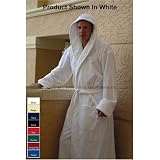 Hooded Terry Bathrobe. Several Colors Available - 51' Long