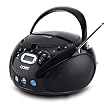 Coby MPCD471 Portable MP3/CD Player with AM/FM Radio and USB Port