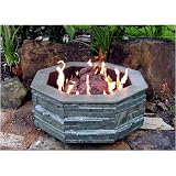 FireScapes Beijing Green Designer Outdoor Fireplace LP