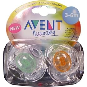 Click here to buy Translucent Infant Pacifiers 3-6m (colors may... by Phillips Avent.