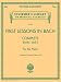 First Lessons in Bach, Complete: For the Piano (Schirmer's Library of Musical Classics)