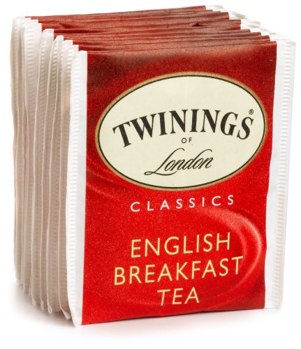 Twinings English Breakfast Tea, 10-Count Teabags (Pack of 16) by Twin