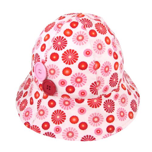 Oobi Baby Girl Summer Hat - Fireworks Floral, size 3-12 months