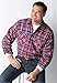Kingsize Men's Big & Tall Double-Brushed Plaid Flannel Shirt