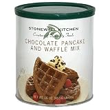 Stonewall Kitchen Chocolate Pancake & Waffle Mix, 16-Ounce Cans (Pack of 4)
