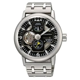 Orient Star Mens Retro-Future Black Automatic Watch #YFH04001B by Orient