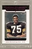 2005 Topps Chrome Joe Greene Pittsburgh Steelers Football Card #164 - Mint Condition - Shipped in Protective Acrylic Display Case !!