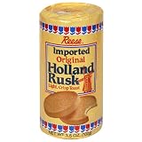 Reese Holland Rusk Light, Crisp Toast, 3.5-Ounce Packages (Pack of 12)