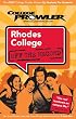 Rhodes College TN 2007 (College Prowler: Rhodes College Off the Record)