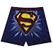 Superman Starburst Face in Shield Logo Boxer Shorts