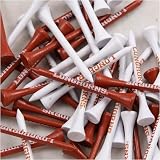 Texas Longhorns 50 Pack Collegiate Golf Tees