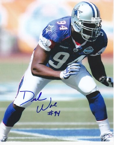 DeMarcus Ware Autographed Dallas Cowboys 8x10 Pro Bowl Photo