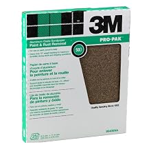 3M 99406NA 9-by-11-Inch Sand Paper Sheets 25-Pack