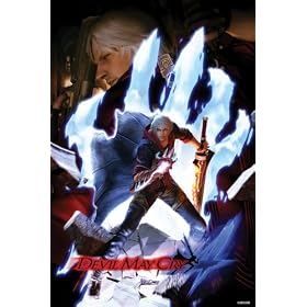 Devil May Cry 4 (Nero, Dante, Hand) Art Poster Print - 24" X 36"