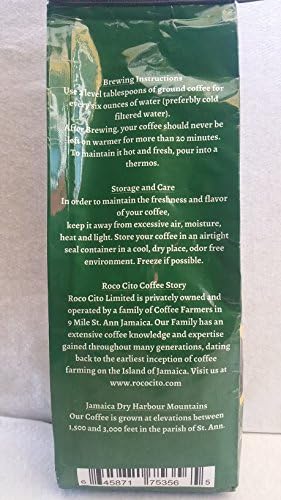 Jamaica Coffee - 100% High Mountain Supreme® Medium Roast Ground Coffee 12oz