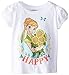 Disney Girls' Frozen Fever Happy Short-Sleeve Graphic T-Shirt