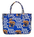 UK Logo University of Kentucky Wildcats Handbag Purse Fabric Hand Bag Purse Unique Christmas Gift Ideas For Her Ladies Women Girls Students Graduation Alumni or Fans Travelers and Animal Lovers